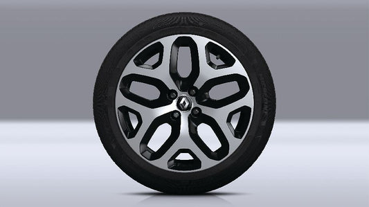 Renault Genuine 17" 6.5J Alloy Wheel Aluminium 4 Holes ET40 Emotion Captur