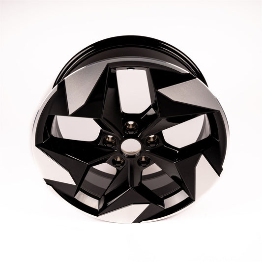 Renault Genuine 18" 7J Alloy Wheel Aluminium 5 Holes ET34 Black Hole Captur MK2