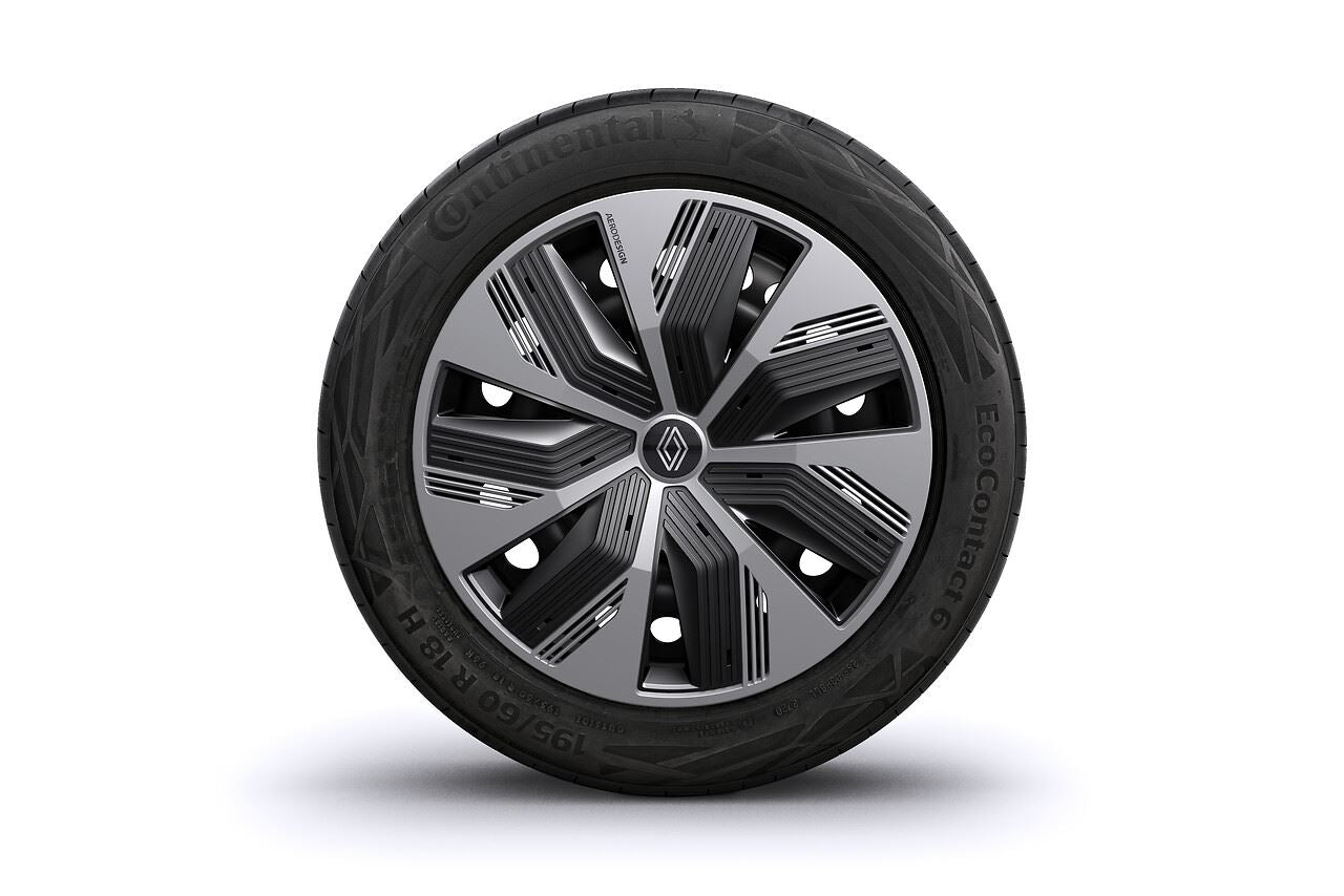 Renault Genuine 4 5 Megane E-Tech 18" 6.5J ET38 Alloy Wheel 5 Holes 2-Tone