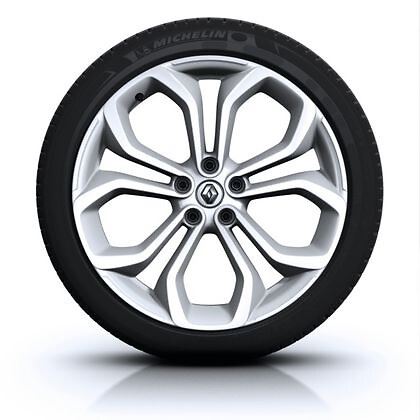 Renault Genuine 20" 6.5J ET33 Alloy Wheel Rim 5 Holes Scenic MK4 403007153R