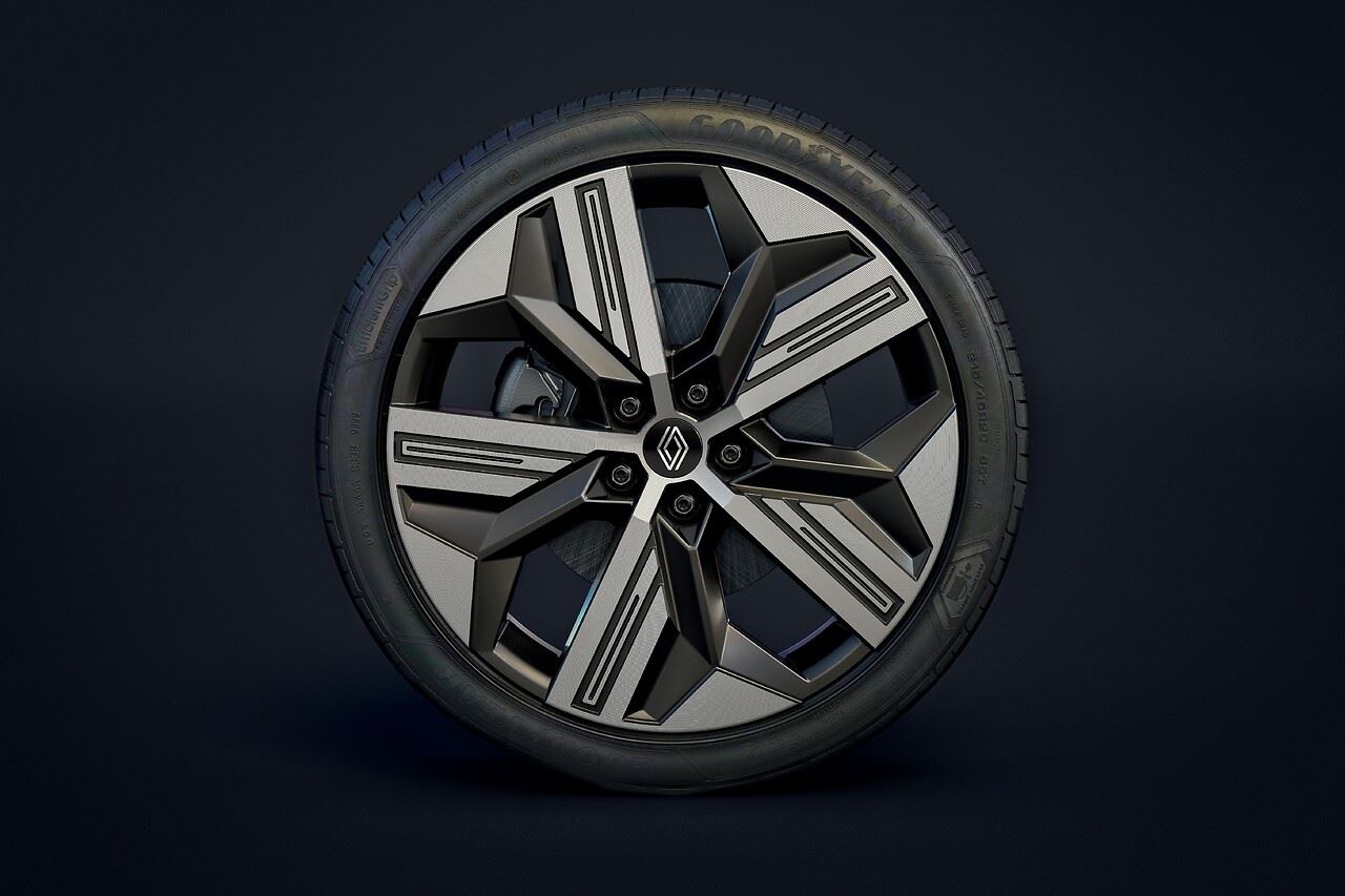 Renault Genuine 20" 7J Alloy Wheel Aluminium 5 Holes ET34 Megane E-Tech