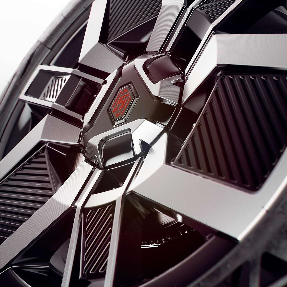 Renault Genuine 5 E-Tech 18" 6.5J ET38 Alloy Wheel 5 Holes Black Diamond Finish