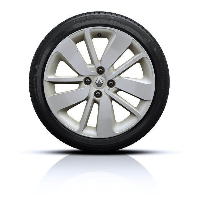 Renault Genuine 17" 7J Alloy Wheel Aluminium Durable 4 Holes ET44 Clio MK4