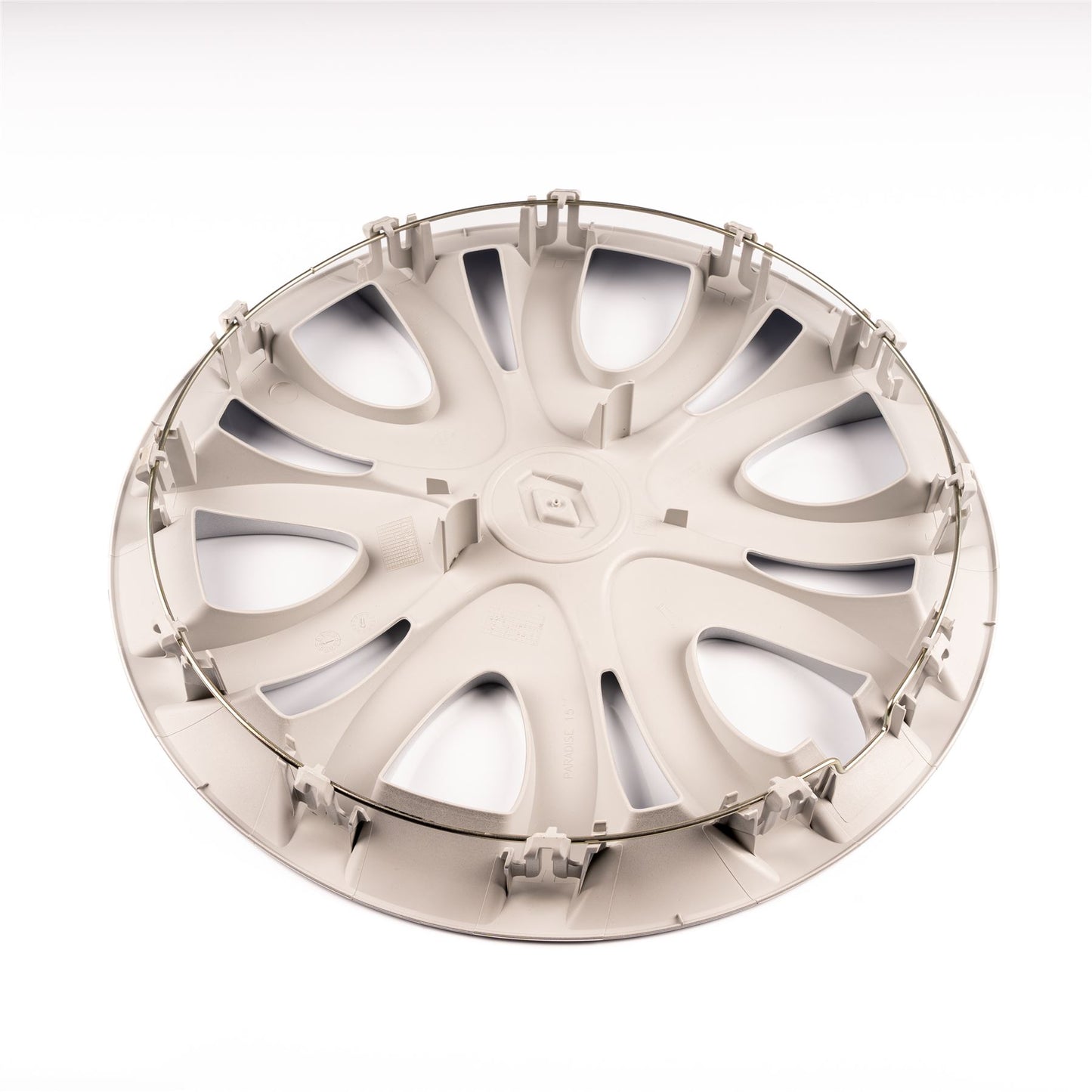 Renault Genuine 15" Paradise Alloy Wheel Trim Hub Cap 6 Double Spokes Clio MK4