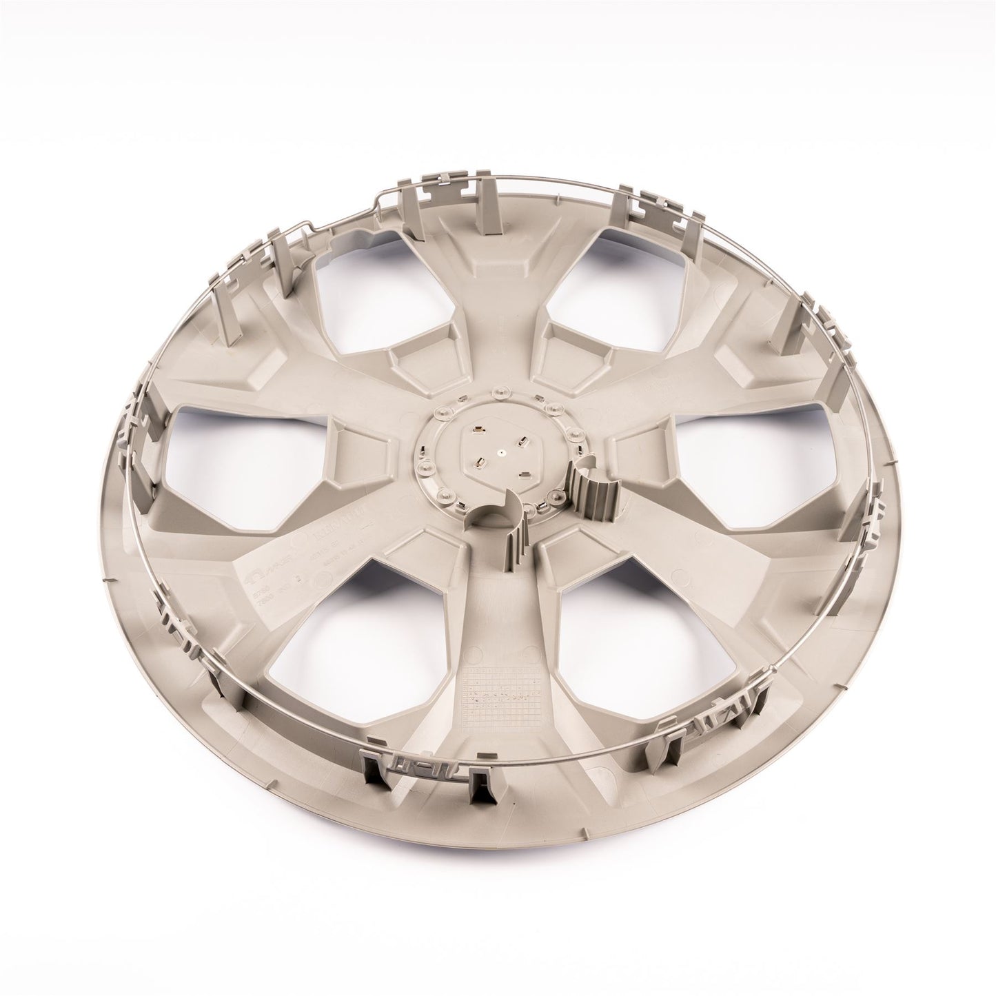 Renault Genuine 16" Alloy Wheel Trim Hub Cap 1 Piece Silver 6 Spokes Trafic MK3