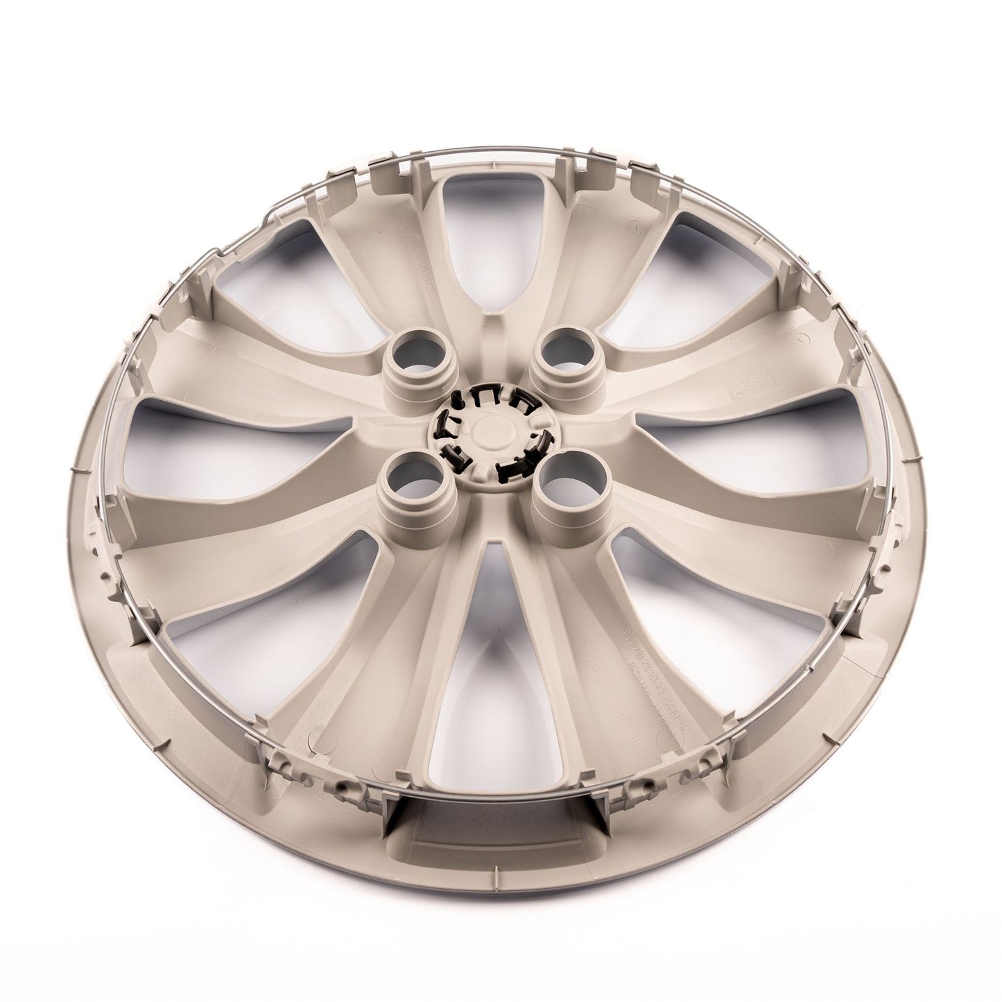Renault Genuine 15" Iremia Alloy Wheel Trim Hub Cap 1pc 8 Spokes Silver Clio MK5