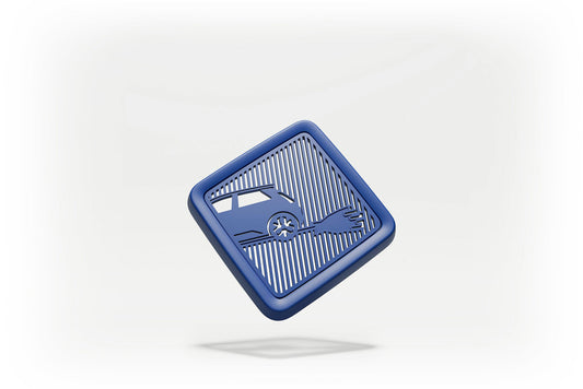 Renault 5 (R5) Small Central Storage Lid: Blue Witch5
