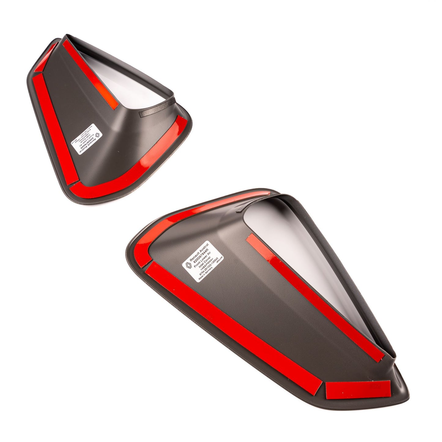 Austral Air Intake Inserts: Satin Metallic Grey