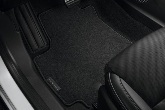 Arkana Floor Mats: Comfort Textile (Full-Hybrid)