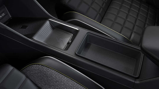 Renault Genuine 4 E-Tech Black  Large Central Lid 3D Print Console Cover