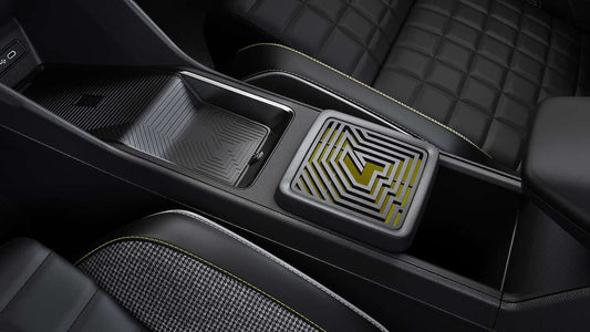 Renault Genuine 4 E-Tech Central Storage Box Modular Console Lid Cover Grey