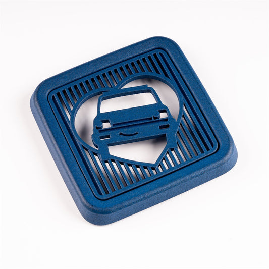 Renault 5 (R5) Small Central Storage Lid: Blue LoveR5