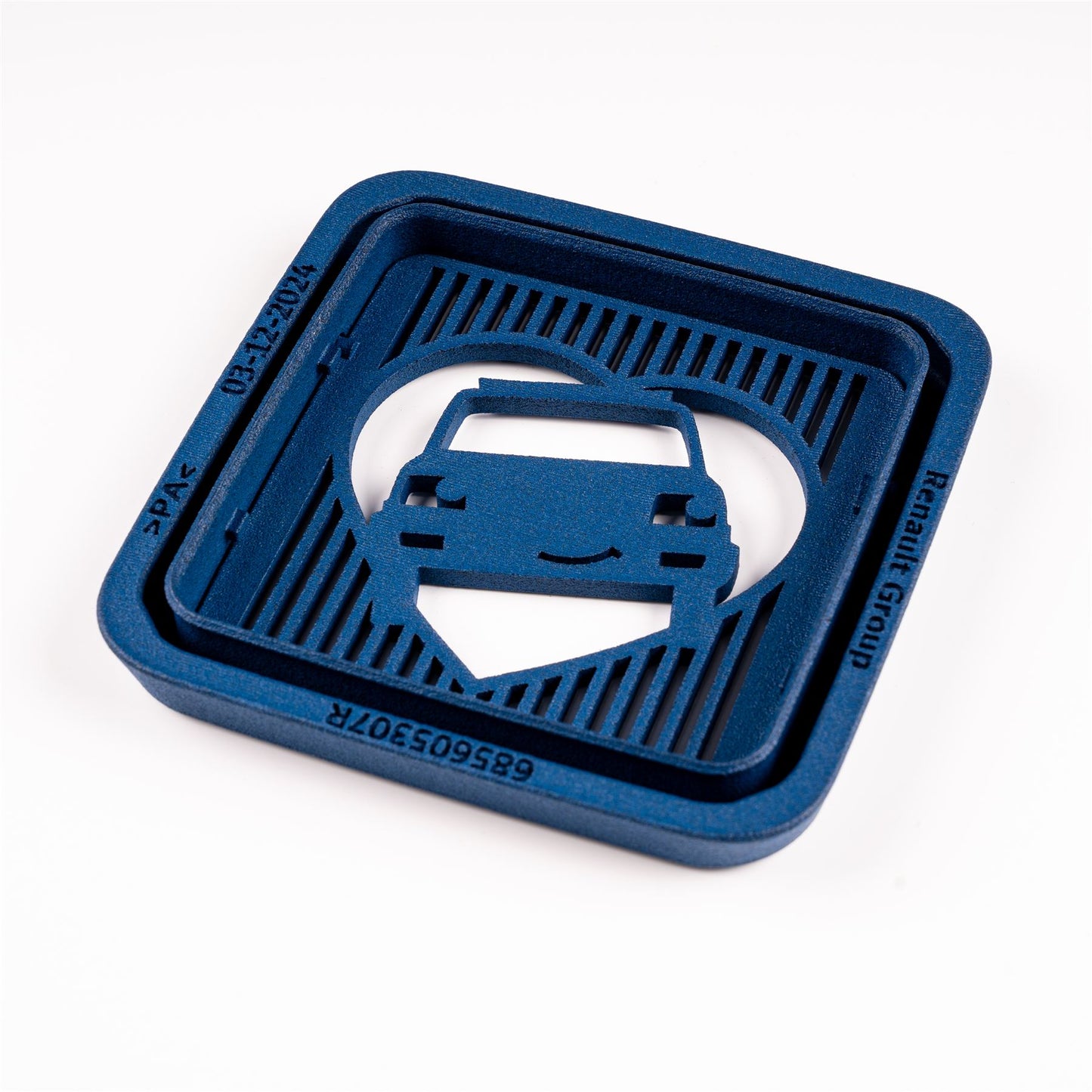Renault 5 (R5) Small Central Storage Lid: Blue LoveR5