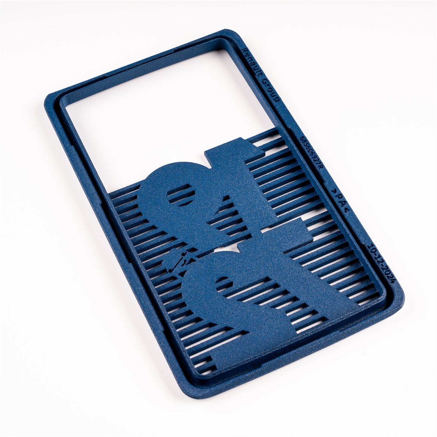 Renault Genuine 1972 Blue Lid Large Central Console Storage Cover 3D-Printed