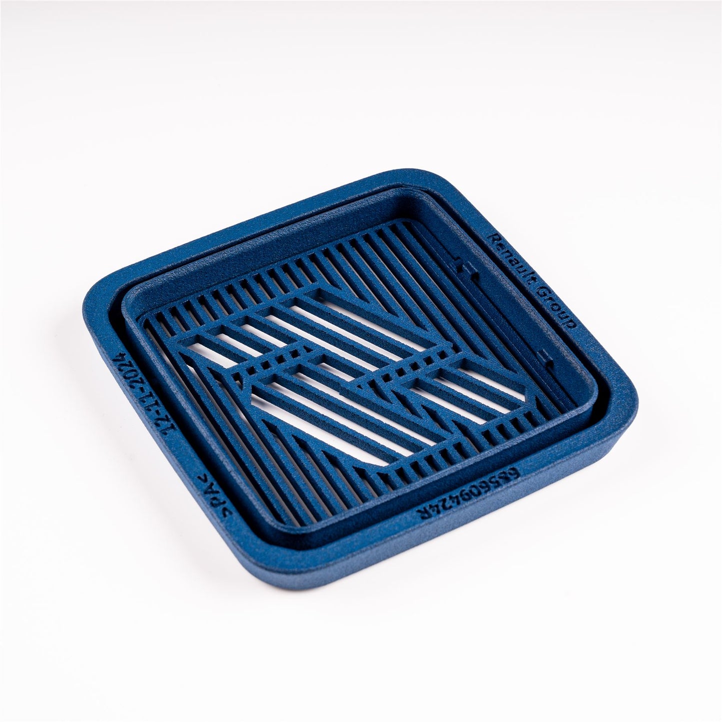 Renault 5 (R5) Small Central Storage Lid: Blue NumbeR5