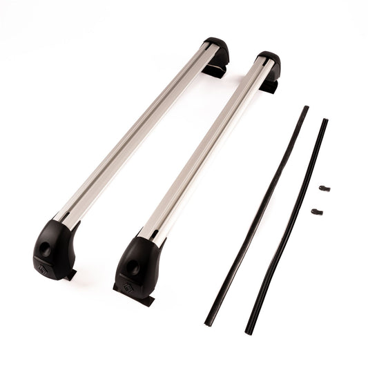2x Renault Genuine Transversal Roof Cross Bars Rails Carrier Support Symbioz