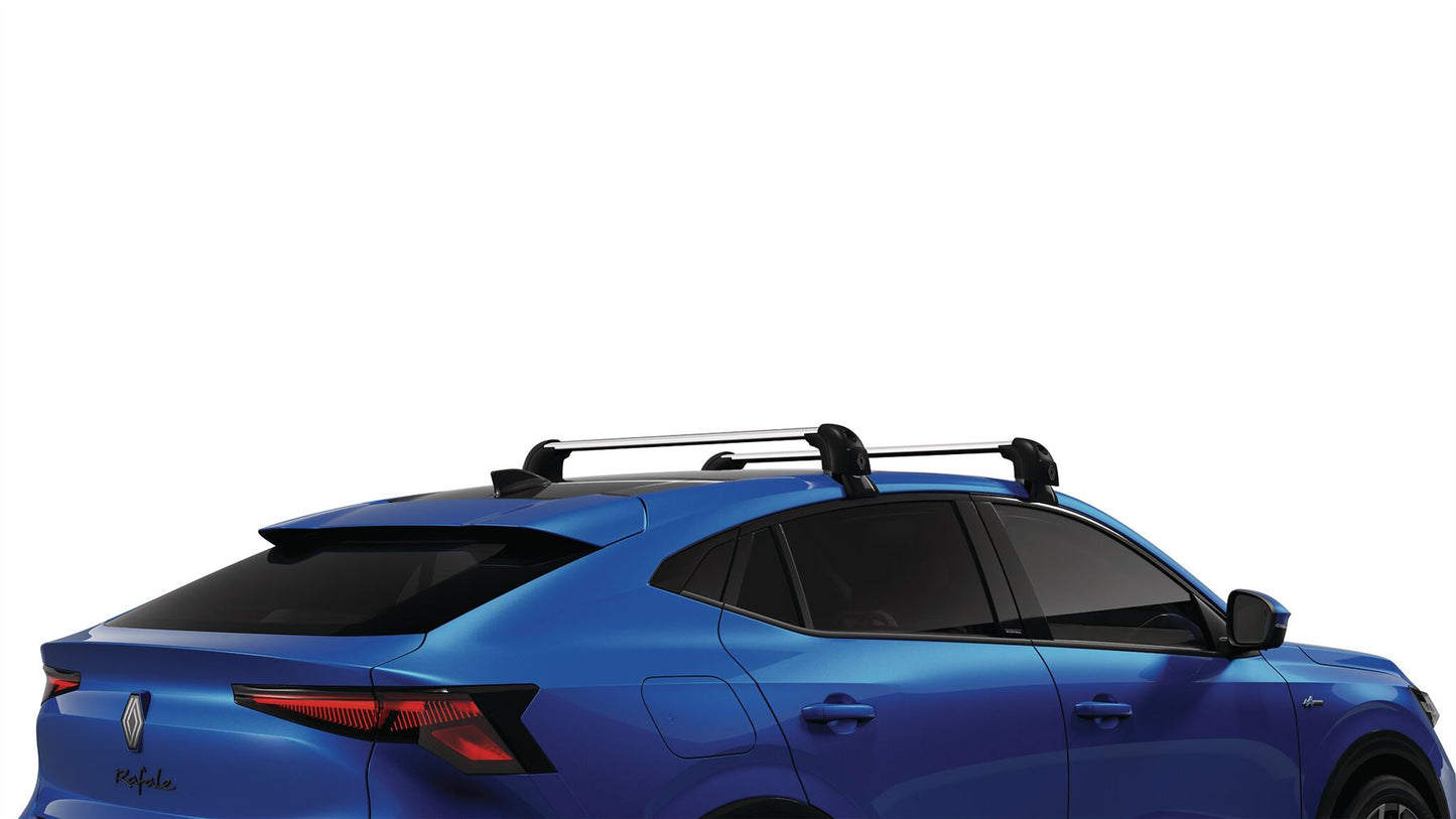 Renault Genuine QuickFix Roof Cross Bars Rails Aluminium Rafale 738208317R