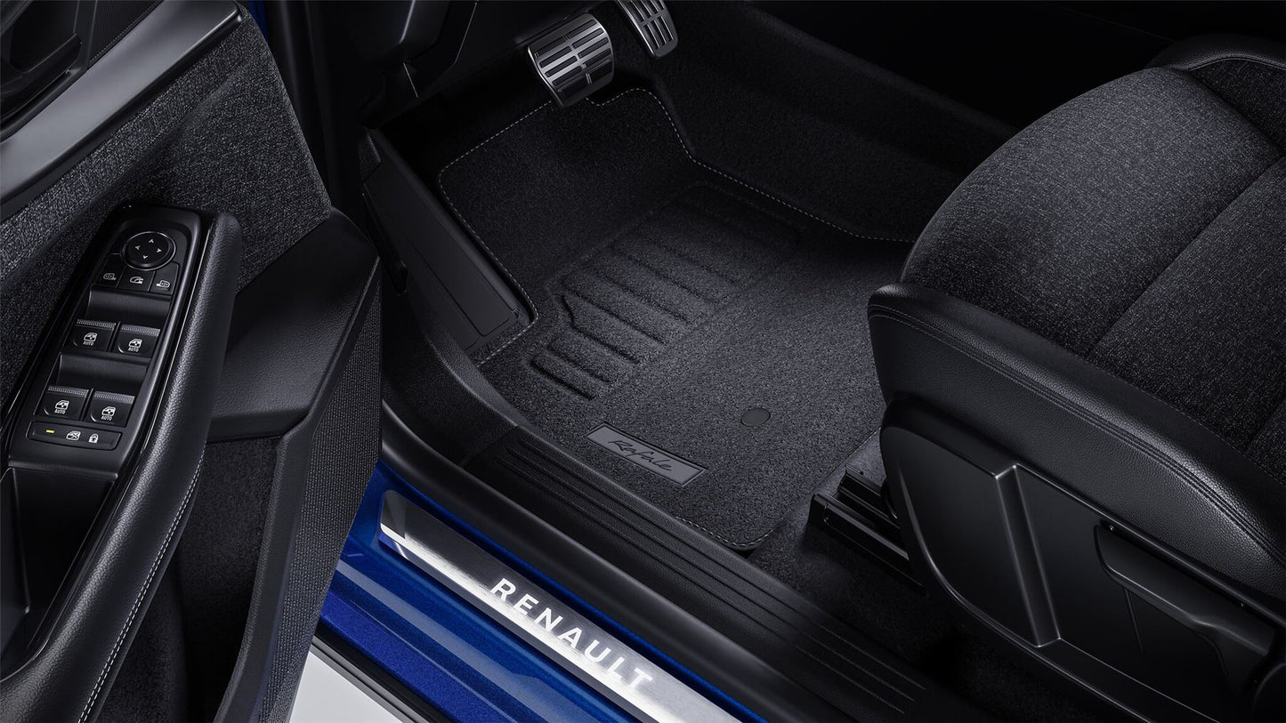 Renault Genuine Floor Mats Front Rear 4 Pieces Premium Textile Rafale 749M62452R
