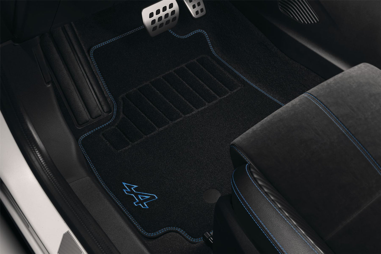 Arkana Floor Mats: Premium Textile, Esprit Alpine Branded (Full-Hybrid)