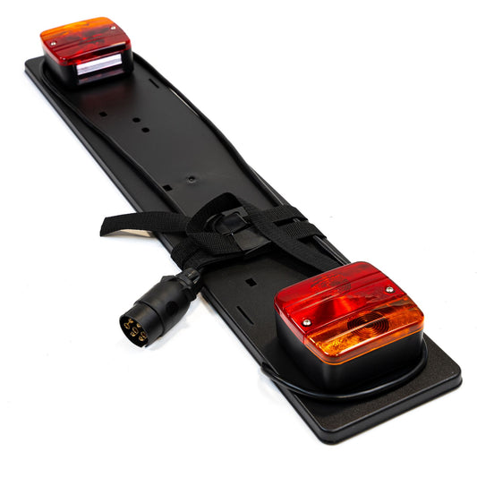 Number Plate and Light Board for Cycle Rack (7-pin Electrics)