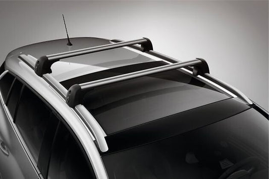 QuickFix aluminium roof bars - On longitudinal bars 