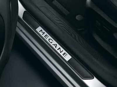 Mégane front door sills in Textured Black (Set of 2) 